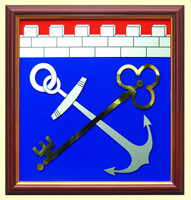 Панно - герб Ленинградской области